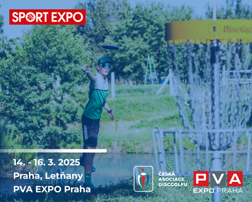 Discgolf na veletrhu SPORT EXPO