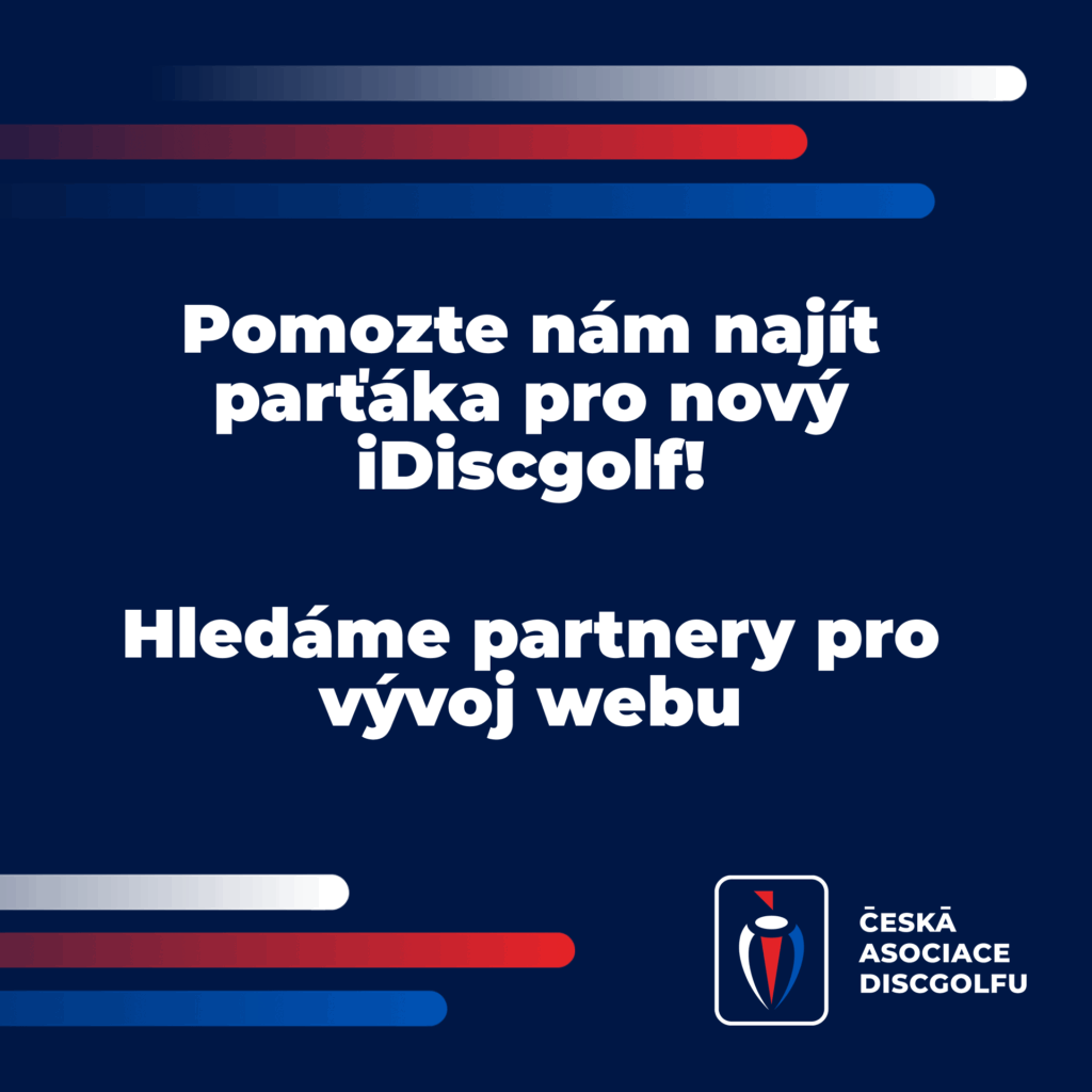 🎯 Pomozte nám najít parťáka pro nový iDiscgolf!