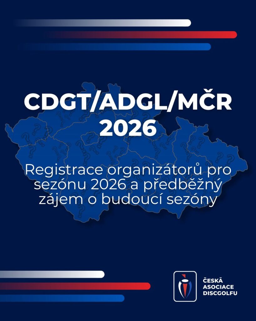 Registrace organizátorů pro sezónu 2026 a předběžný zájem o budoucí sezóny
